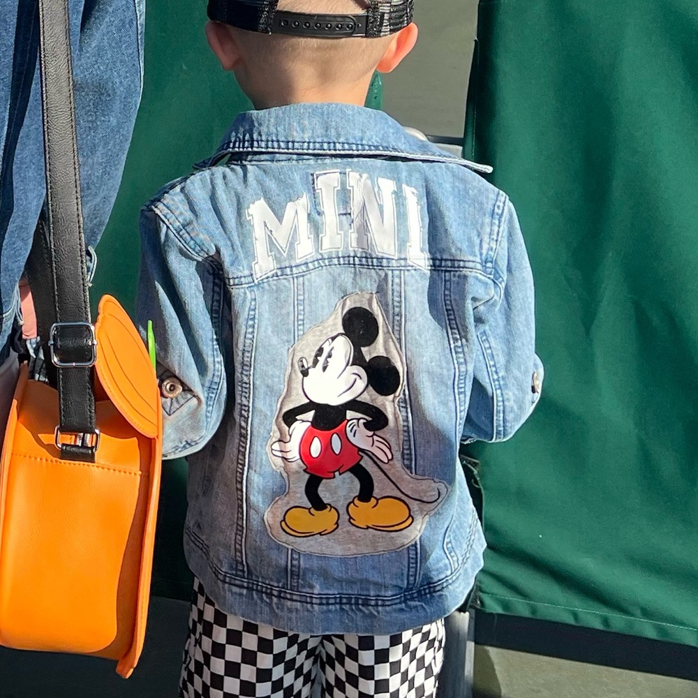 Mickey “mini” denim jacket - Picture 2 of 2